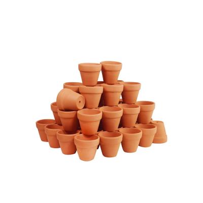 Small Mini Terracotta Nursery Planter Plant Pot thumbnail